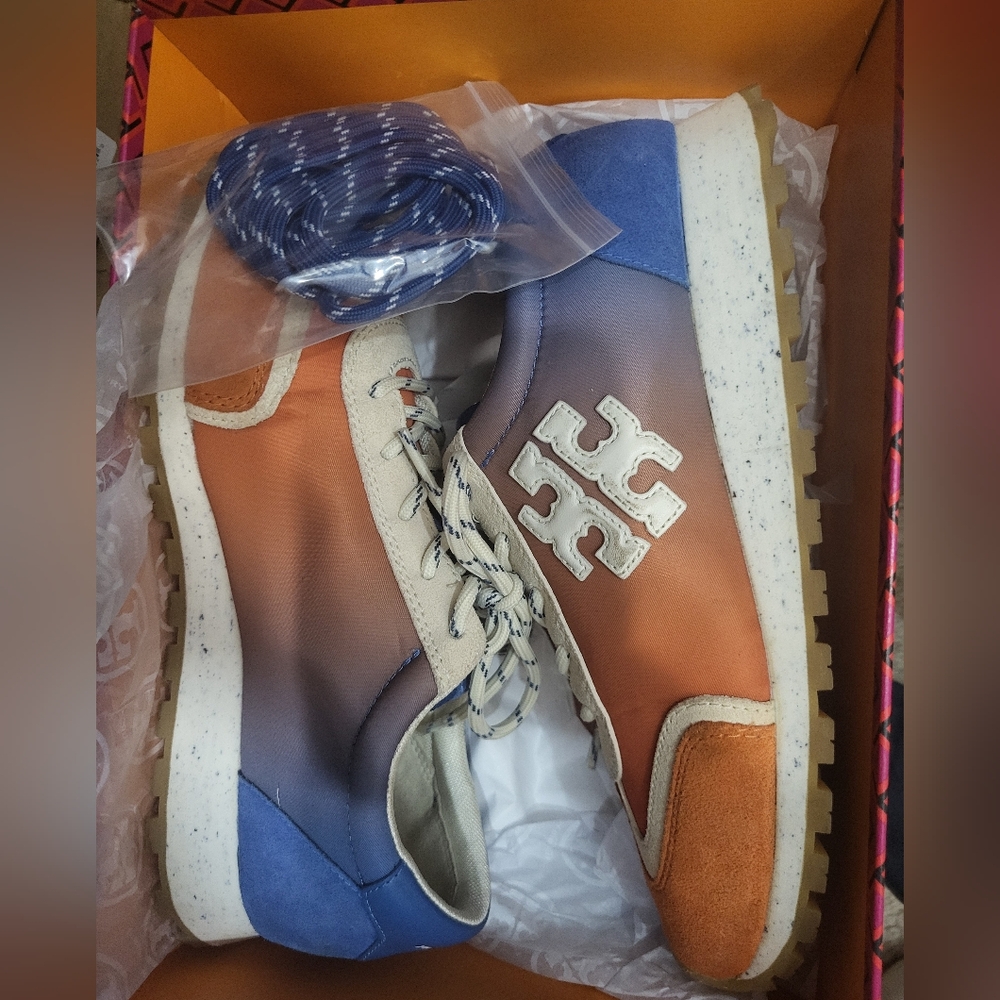 Tory Burch Nylon Lightweight Training Sneaker Shoes 8